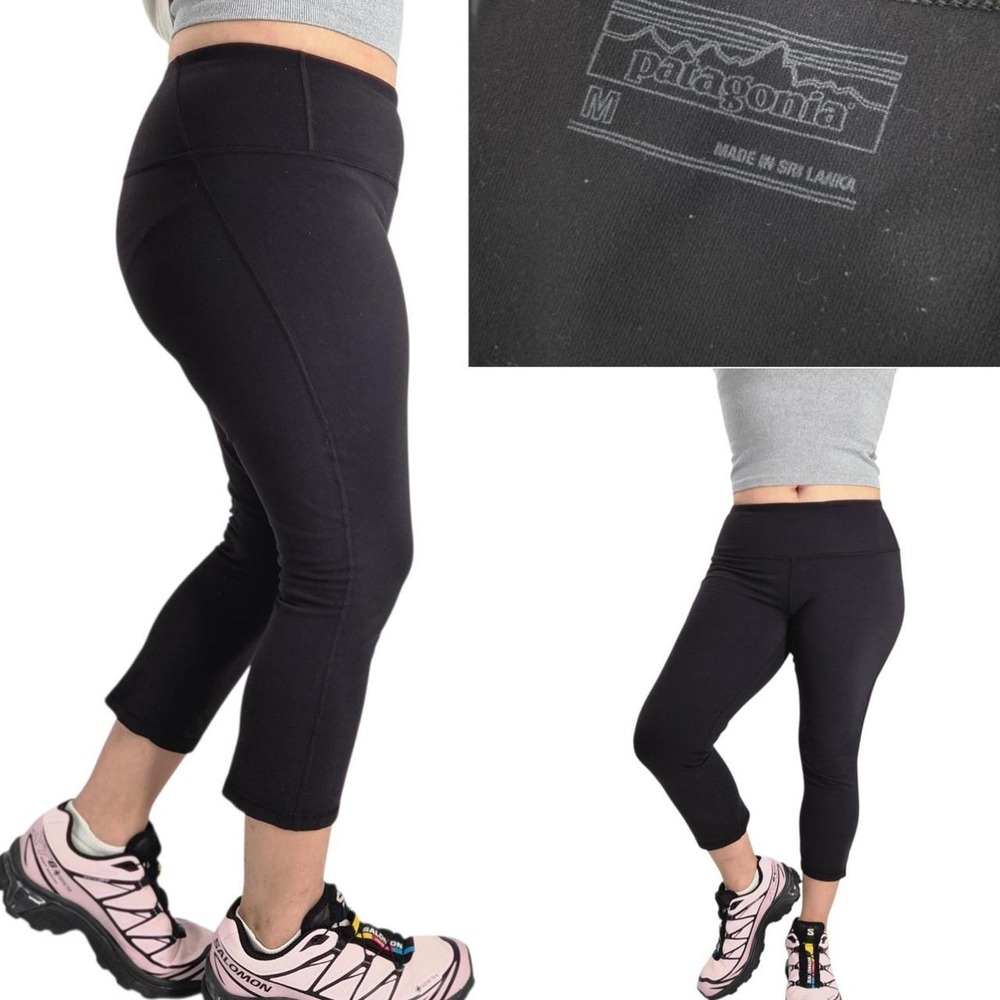 Patagonia Black Capri Leggings